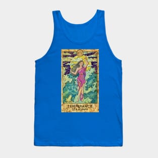 Temperance. Major Arcana Tarot Card. Tank Top